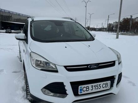 Білий Форд Куга, об'ємом двигуна 2 л та пробігом 185 тис. км за 13800 $, фото 1 на Automoto.ua