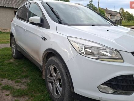 Білий Форд Куга, об'ємом двигуна 2 л та пробігом 254 тис. км за 12500 $, фото 1 на Automoto.ua
