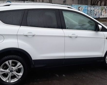 Белый Форд Куга, объемом двигателя 2 л и пробегом 172 тыс. км за 15500 $, фото 1 на Automoto.ua