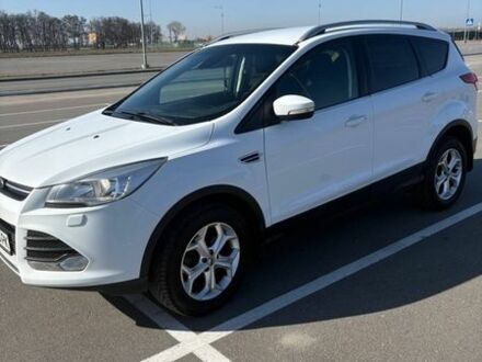 Білий Форд Куга, об'ємом двигуна 2 л та пробігом 330 тис. км за 13600 $, фото 1 на Automoto.ua