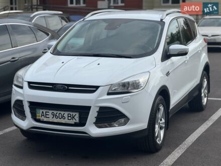 Белый Форд Куга, объемом двигателя 2 л и пробегом 86 тыс. км за 16500 $, фото 1 на Automoto.ua