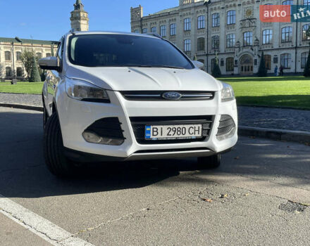 Белый Форд Куга, объемом двигателя 2 л и пробегом 119 тыс. км за 17300 $, фото 1 на Automoto.ua