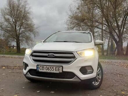 Білий Форд Куга, об'ємом двигуна 2 л та пробігом 172 тис. км за 17200 $, фото 1 на Automoto.ua