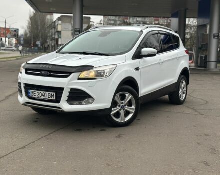 Білий Форд Куга, об'ємом двигуна 2 л та пробігом 177 тис. км за 13500 $, фото 1 на Automoto.ua