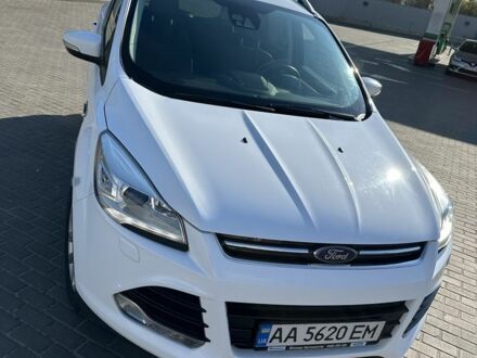 Білий Форд Куга, об'ємом двигуна 2 л та пробігом 177 тис. км за 14799 $, фото 1 на Automoto.ua