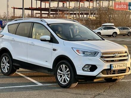 Білий Форд Куга, об'ємом двигуна 2 л та пробігом 91 тис. км за 16500 $, фото 1 на Automoto.ua