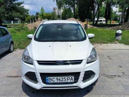 Белый Форд Куга, объемом двигателя 2 л и пробегом 260 тыс. км за 13100 $, фото 1 на Automoto.ua