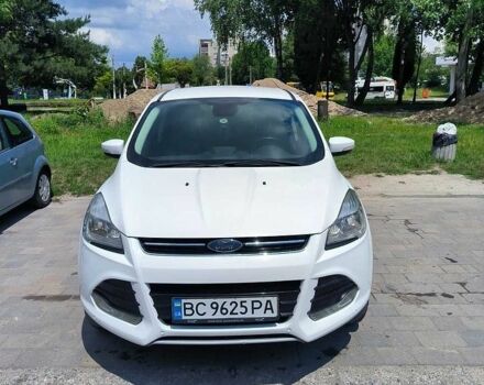 Белый Форд Куга, объемом двигателя 2 л и пробегом 260 тыс. км за 12800 $, фото 1 на Automoto.ua
