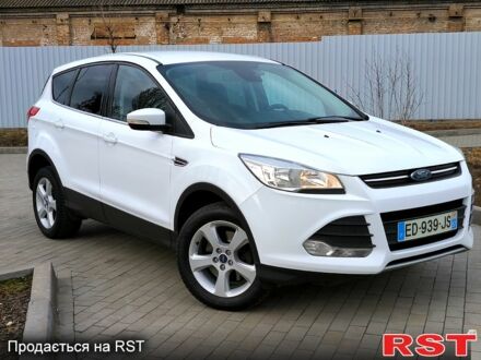 Білий Форд Куга, об'ємом двигуна 2 л та пробігом 230 тис. км за 14500 $, фото 1 на Automoto.ua