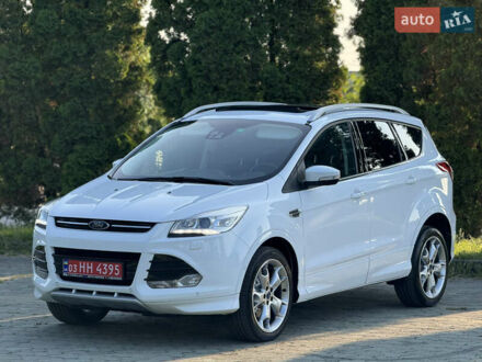 Білий Форд Куга, об'ємом двигуна 2 л та пробігом 209 тис. км за 16200 $, фото 1 на Automoto.ua