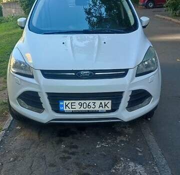 Білий Форд Куга, об'ємом двигуна 2 л та пробігом 190 тис. км за 13800 $, фото 1 на Automoto.ua