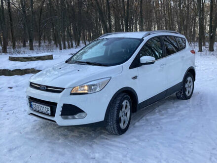 Білий Форд Куга, об'ємом двигуна 2 л та пробігом 223 тис. км за 11900 $, фото 1 на Automoto.ua