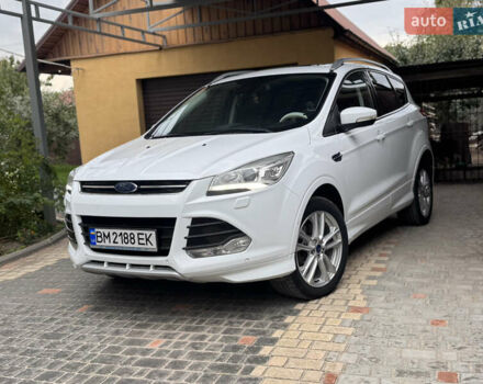 Белый Форд Куга, объемом двигателя 2 л и пробегом 122 тыс. км за 15500 $, фото 1 на Automoto.ua