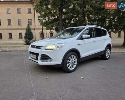 Белый Форд Куга, объемом двигателя 2 л и пробегом 184 тыс. км за 13800 $, фото 1 на Automoto.ua