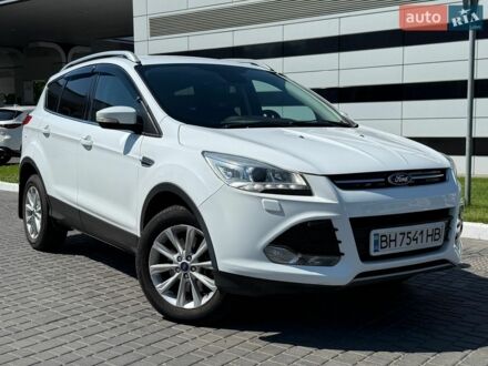 Білий Форд Куга, об'ємом двигуна 2 л та пробігом 113 тис. км за 14900 $, фото 1 на Automoto.ua