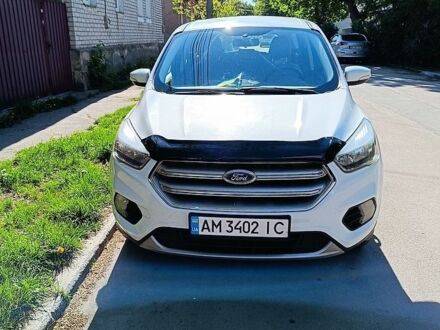 Білий Форд Куга, об'ємом двигуна 2 л та пробігом 174 тис. км за 14700 $, фото 1 на Automoto.ua