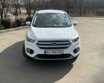Белый Форд Куга, объемом двигателя 2 л и пробегом 100 тыс. км за 16100 $, фото 1 на Automoto.ua