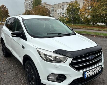 Белый Форд Куга, объемом двигателя 2 л и пробегом 128 тыс. км за 14000 $, фото 1 на Automoto.ua
