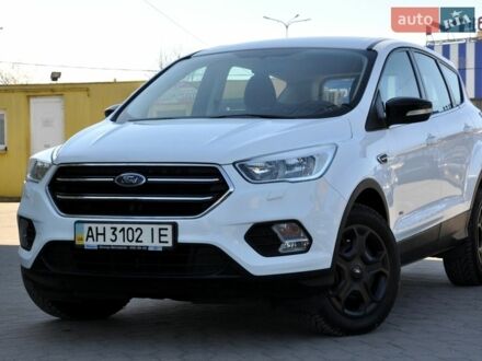 Білий Форд Куга, об'ємом двигуна 2 л та пробігом 117 тис. км за 13999 $, фото 1 на Automoto.ua