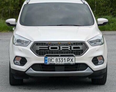 Білий Форд Куга, об'ємом двигуна 2 л та пробігом 155 тис. км за 16500 $, фото 1 на Automoto.ua