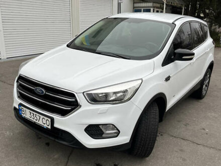 Білий Форд Куга, об'ємом двигуна 2 л та пробігом 153 тис. км за 15500 $, фото 1 на Automoto.ua