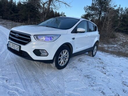 Белый Форд Куга, объемом двигателя 2 л и пробегом 177 тыс. км за 13500 $, фото 1 на Automoto.ua