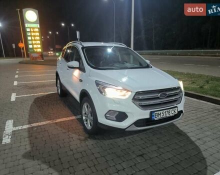 Белый Форд Куга, объемом двигателя 2 л и пробегом 133 тыс. км за 20500 $, фото 1 на Automoto.ua