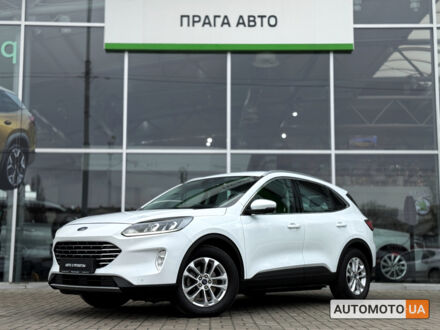 Белый Форд Куга, объемом двигателя 2 л и пробегом 94 тыс. км за 22000 $, фото 1 на Automoto.ua