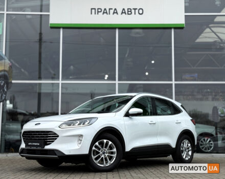 Белый Форд Куга, объемом двигателя 2 л и пробегом 94 тыс. км за 24300 $, фото 1 на Automoto.ua