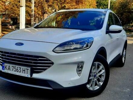 Форд Куга 2021 в Харькове на Automoto.ua Белый Форд Куга, объемом двигателя 1.5 л и пробегом 59 тыс. км за 22500 $, фото 1 на Automoto.ua