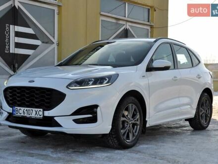 Белый Форд Куга, объемом двигателя 1.5 л и пробегом 77 тыс. км за 19500 $, фото 1 на Automoto.ua