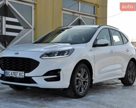 Белый Форд Куга, объемом двигателя 1.5 л и пробегом 77 тыс. км за 19500 $, фото 1 на Automoto.ua