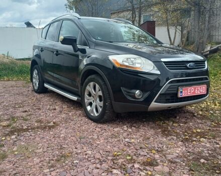 Черный Форд Куга, объемом двигателя 2 л и пробегом 259 тыс. км за 10600 $, фото 6 на Automoto.ua