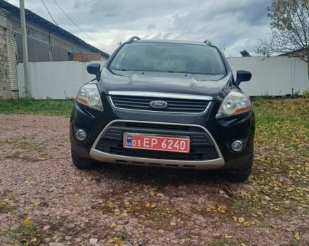 Черный Форд Куга, объемом двигателя 2 л и пробегом 259 тыс. км за 10600 $, фото 5 на Automoto.ua