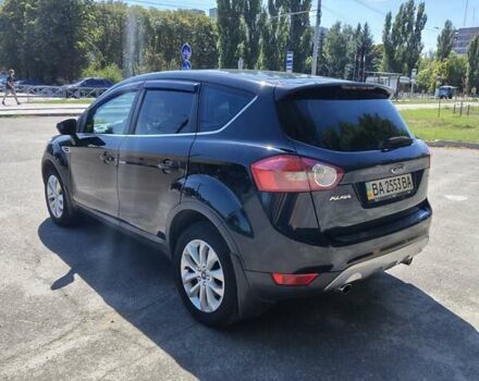 Черный Форд Куга, объемом двигателя 2 л и пробегом 150 тыс. км за 8500 $, фото 4 на Automoto.ua