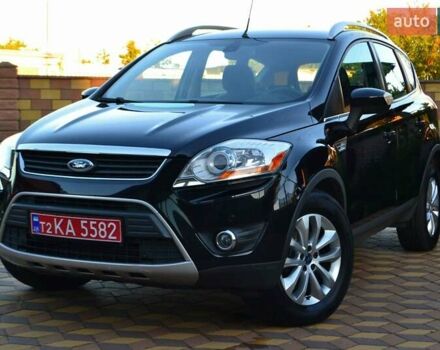 Черный Форд Куга, объемом двигателя 2 л и пробегом 228 тыс. км за 10450 $, фото 10 на Automoto.ua