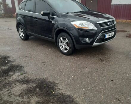 Чорний Форд Куга, об'ємом двигуна 2 л та пробігом 270 тис. км за 5300 $, фото 1 на Automoto.ua