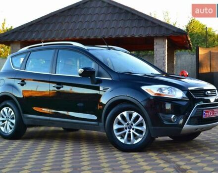 Черный Форд Куга, объемом двигателя 2 л и пробегом 228 тыс. км за 10450 $, фото 6 на Automoto.ua