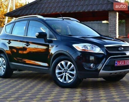 Черный Форд Куга, объемом двигателя 2 л и пробегом 228 тыс. км за 10450 $, фото 9 на Automoto.ua