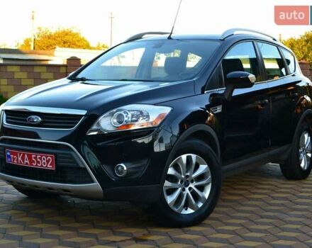 Черный Форд Куга, объемом двигателя 2 л и пробегом 228 тыс. км за 10450 $, фото 11 на Automoto.ua
