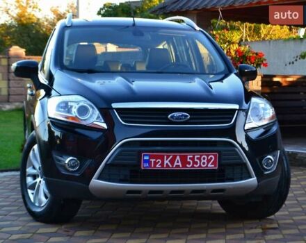 Черный Форд Куга, объемом двигателя 2 л и пробегом 228 тыс. км за 10450 $, фото 3 на Automoto.ua