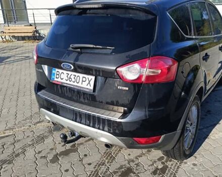 Форд Куга 2010 у Львові на Automoto.ua Чорний Форд Куга, об'ємом двигуна 2 л та пробігом 282 тис. км за 10399 $, фото 5 на Automoto.ua