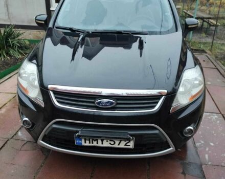 Черный Форд Куга, объемом двигателя 2 л и пробегом 30 тыс. км за 7000 $, фото 2 на Automoto.ua