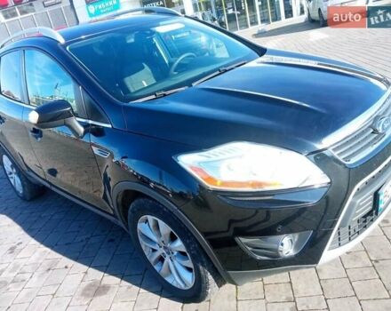 Черный Форд Куга, объемом двигателя 2 л и пробегом 245 тыс. км за 10400 $, фото 5 на Automoto.ua