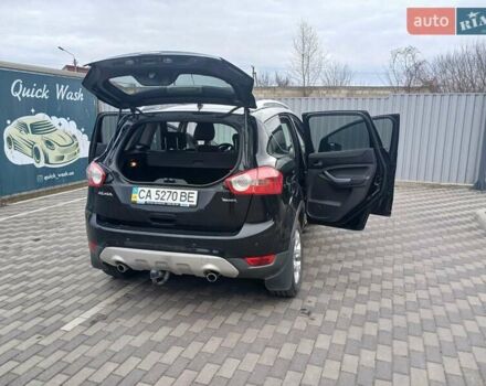 Черный Форд Куга, объемом двигателя 2 л и пробегом 221 тыс. км за 13900 $, фото 4 на Automoto.ua
