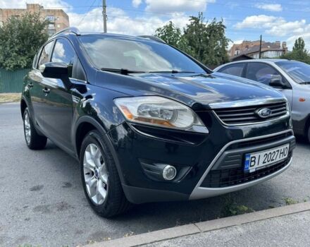 Черный Форд Куга, объемом двигателя 2 л и пробегом 220 тыс. км за 9600 $, фото 3 на Automoto.ua