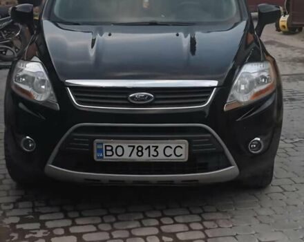Чорний Форд Куга, об'ємом двигуна 2 л та пробігом 200 тис. км за 11200 $, фото 1 на Automoto.ua