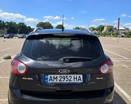 Черный Форд Куга, объемом двигателя 2 л и пробегом 138 тыс. км за 10500 $, фото 1 на Automoto.ua