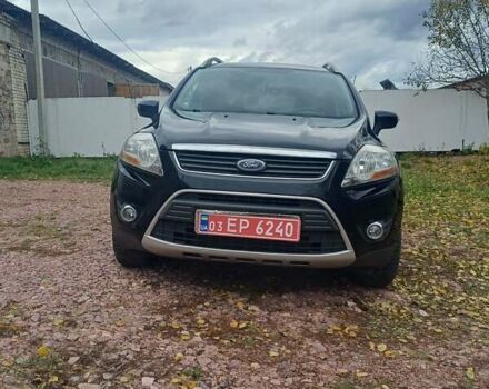 Форд Куга 2011 в Овруче на Automoto.ua Черный Форд Куга, объемом двигателя 2 л и пробегом 259 тыс. км за 10600 $, фото 2 на Automoto.ua