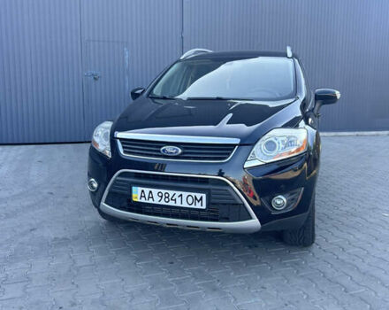 Чорний Форд Куга, об'ємом двигуна 2 л та пробігом 220 тис. км за 9850 $, фото 1 на Automoto.ua